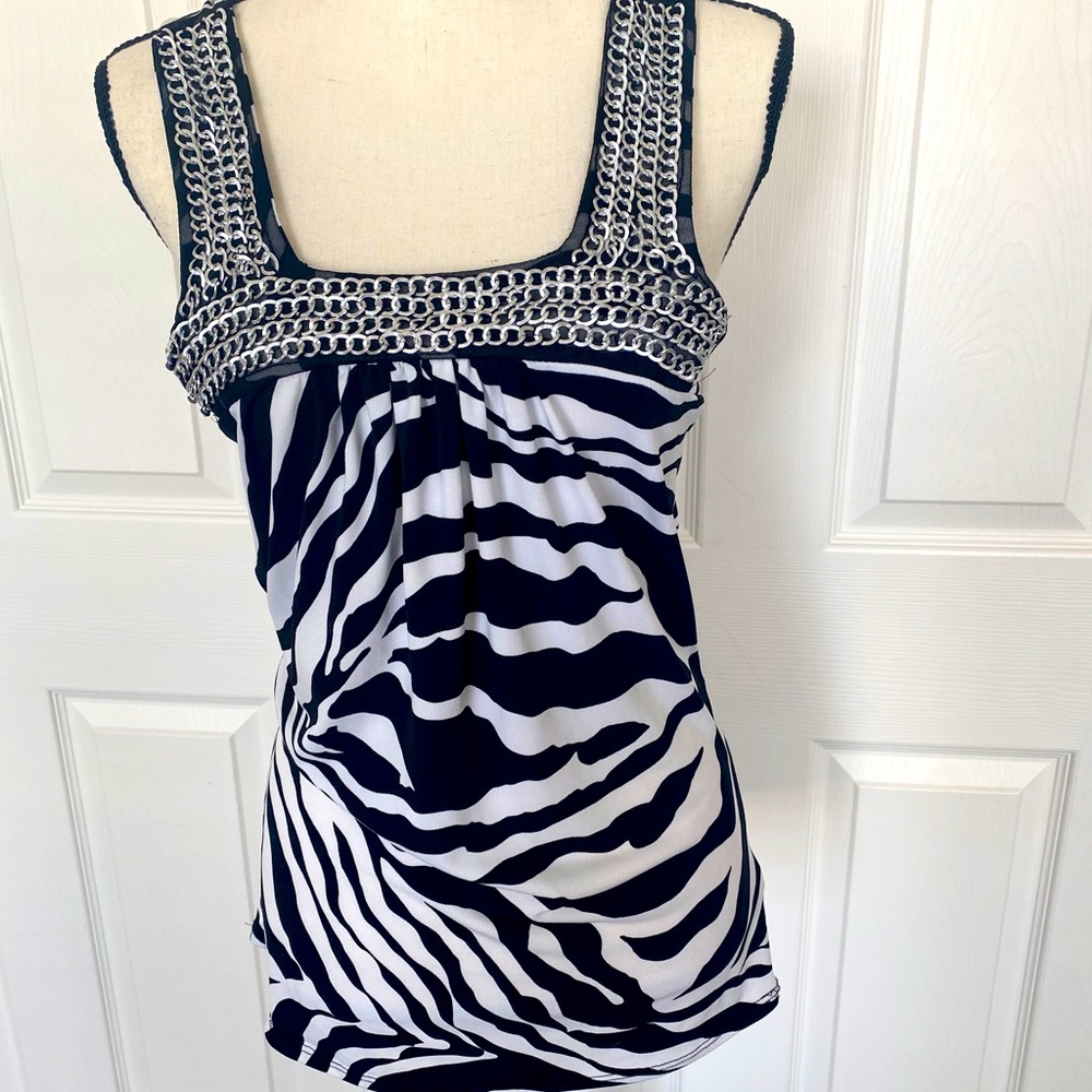 Boutique zebra tank